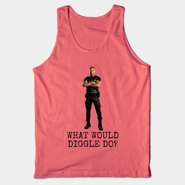 What Would Diggle Do? Tank Top by FangirlFuel